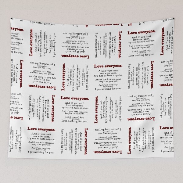 Item preview, Love everyone, if you can, white background designed and sold by mntimg.