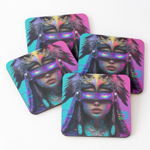 Item preview, Cyber-Shaman Empress of the Neon Skies designed and sold by ChinzorigBAY.