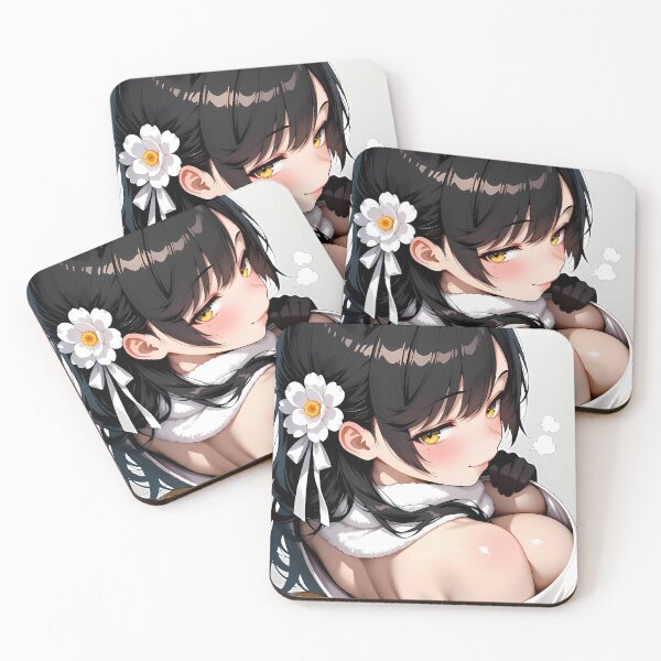 Item preview, Atago White Kimono Winter Elegance Azur Lane Anime Girl designed and sold by CarlosBender.