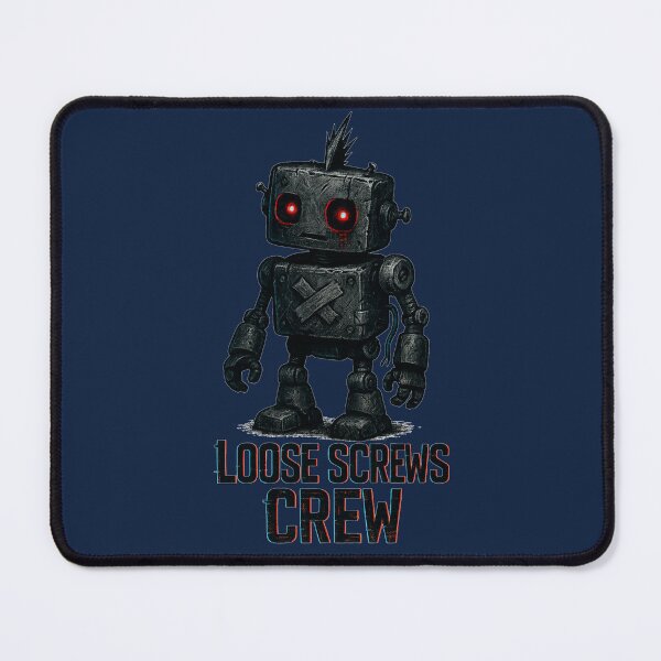 Item preview, Loose Screws Crew – Grunge Punk Robot designed and sold by JonelCrafts.