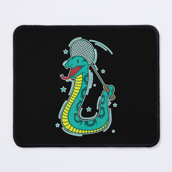 Item preview, Snake Plays Badminton designed and sold by TerriMichelle.