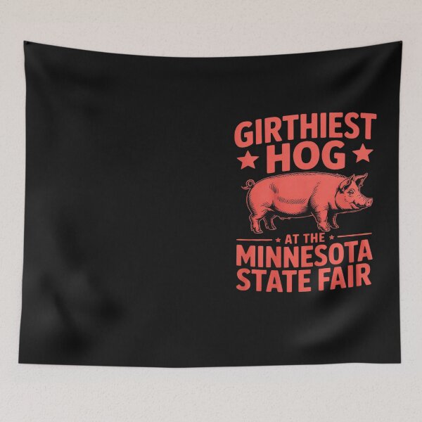 Item preview, Girthiest Hog Minnesota State Fair Funny Pig designed and sold by Hofersofer.