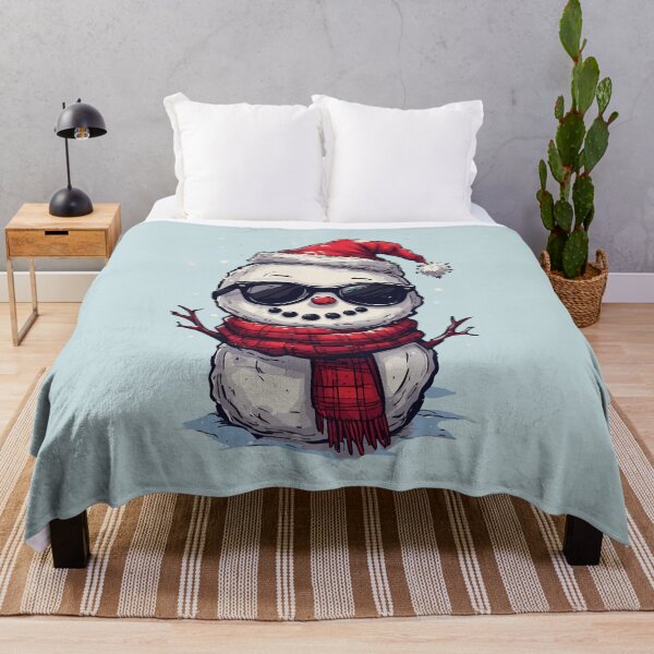 Item preview, Cool Snowman in Shades designed and sold by Way-Of-Art.