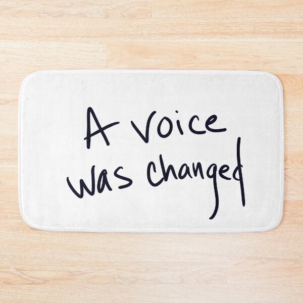 Item preview, A voice was changed designed and sold by abeink.