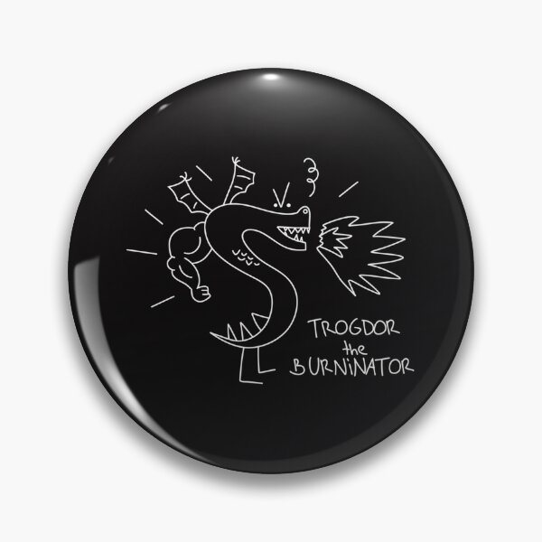 Item preview,  Trog.dor The Burninator Black designed and sold by FaizanRaihan10.