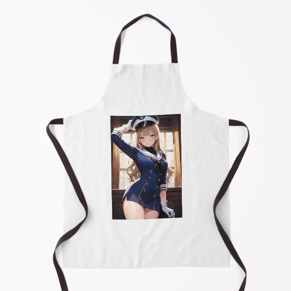 Item preview, Nautical Girl Sailor Uniform Blonde Blue Eyes Art designed and sold by iloveanimechibi.