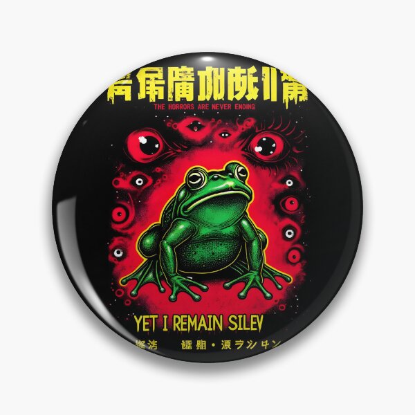Item preview, Frog Meme Horrors are Never Ending Yet I Remain Silly designed and sold by Uglyandcute.