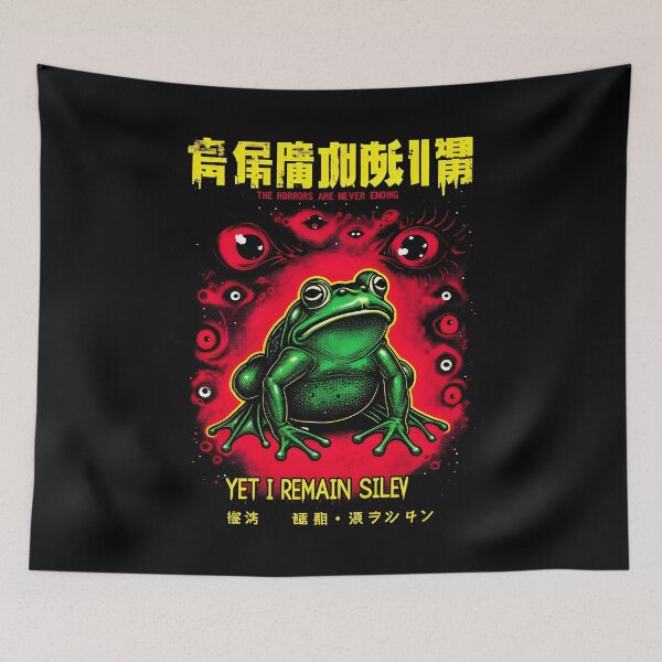 Item preview, Frog Meme Horrors are Never Ending Yet I Remain Silly designed and sold by Uglyandcute.