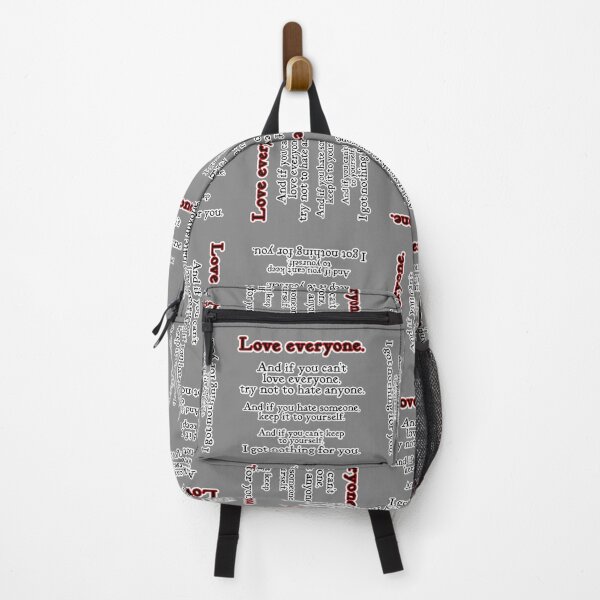 Item preview, Love everyone, if you can, gray background designed and sold by mntimg.