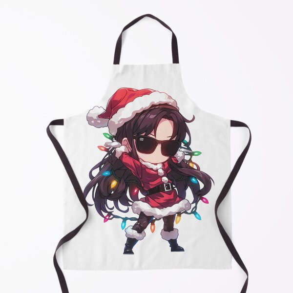 Item preview, Makinami Mari Illustrious Christmas Lights Neon Genesis Evangelion Anime Girl Santa Chibi designed and sold by HumbertoValveno.