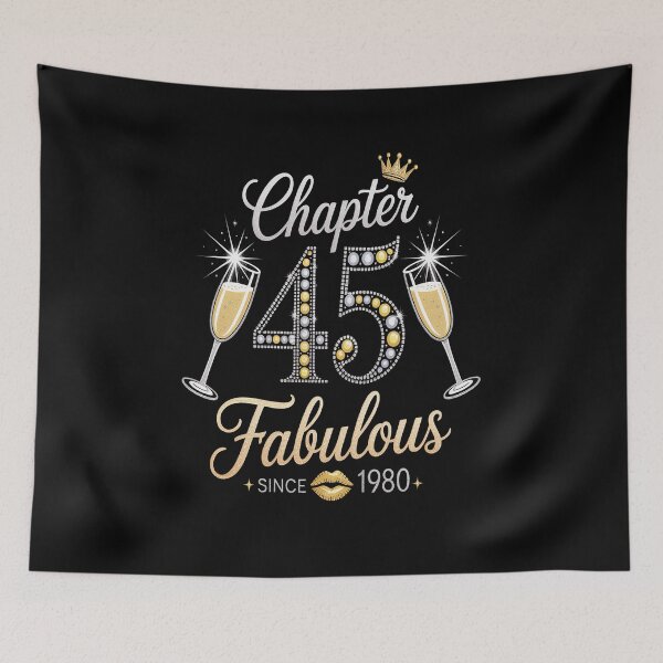 Item preview, Chapter 45 Fabulous Since 1980 45th Leopard Birthday Queen designed and sold by Moxizz.