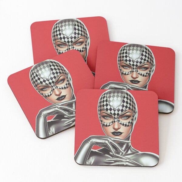 Item preview, Harlequin Mask - Checkered Diamond Pattern Pop Art designed and sold by SammyMorry.