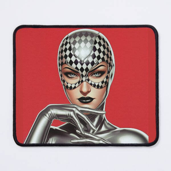 Item preview, Harlequin Mask - Checkered Diamond Pattern Pop Art designed and sold by SammyMorry.