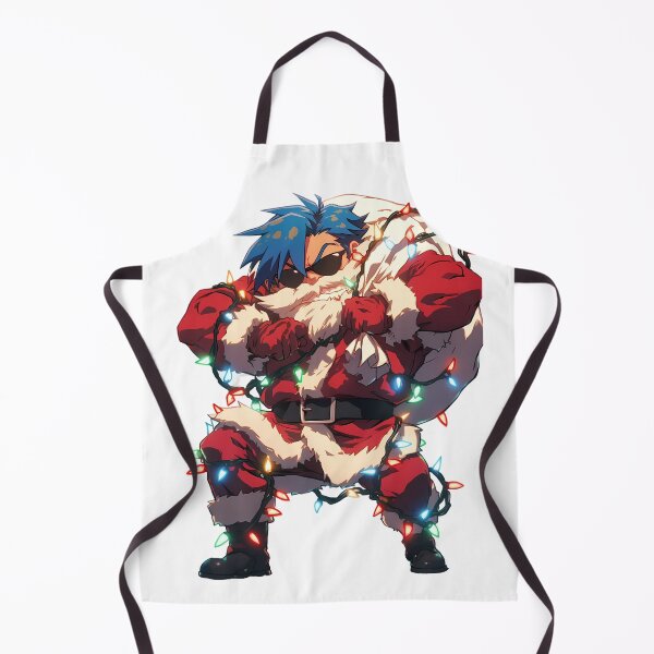 Item preview, Kamina Christmas Lights Gurren Lagann Anime Santa Chibi Brave Holiday Festive designed and sold by HumbertoValveno.