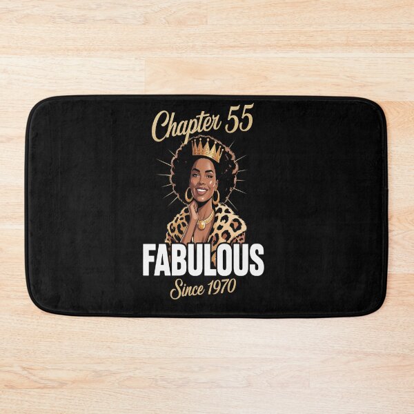 Item preview, Chapter 55 Fabulous Since 1970 55th Birthday Girls Leopard designed and sold by Moxizz.