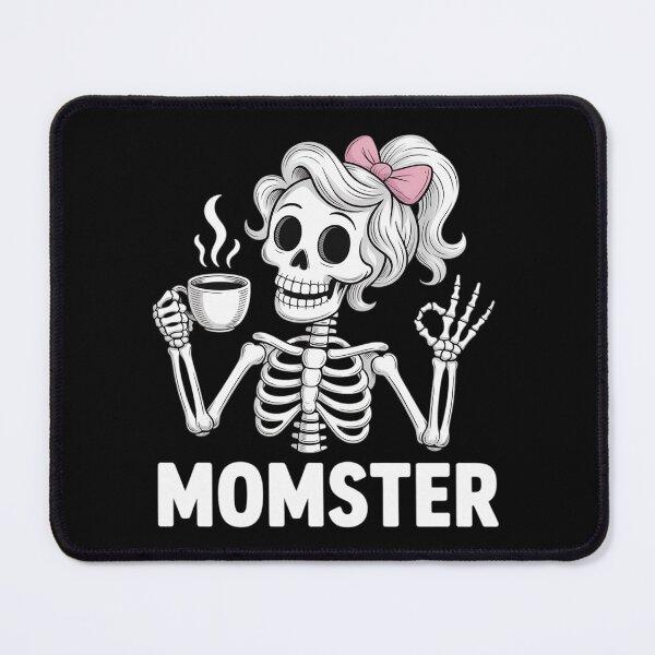 Item preview, Messy Bun Coffee Momster Skeleton Halloween Costume Women designed and sold by Rotasiin.