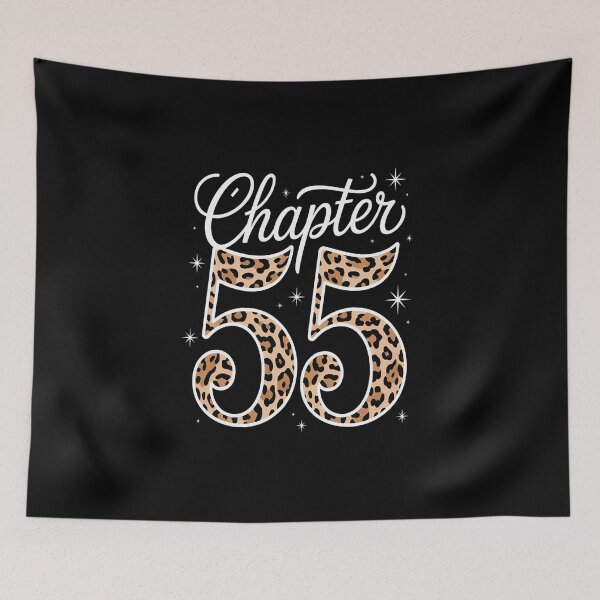 Item preview, Chapter 55 Leopard For 55th Birthday Men and Women designed and sold by Moxizz.