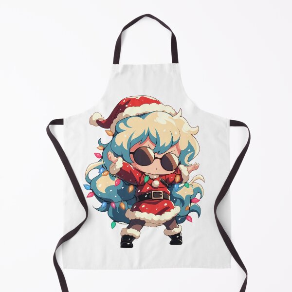 Item preview, Nia Teppelin Christmas Lights Gurren Lagann Anime Girl Santa Chibi Gentle Holiday designed and sold by HumbertoValveno.