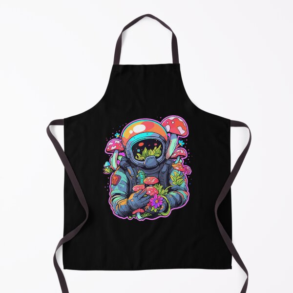 Item preview, Retro Trippy Astronaut Mushroom Art Edm Festival designed and sold by JessicaMarque.