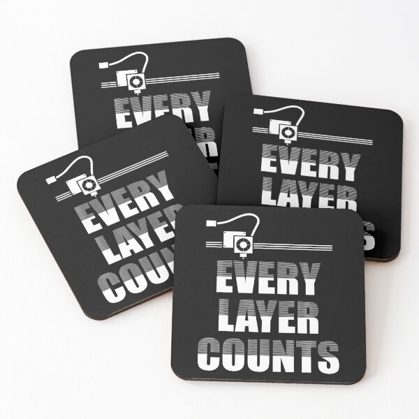 Item preview, Every Layer Counts 3D Printer 3D Printing designed and sold by vaharisanic.