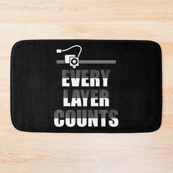 Item preview, Every Layer Counts 3D Printer 3D Printing designed and sold by vaharisanic.