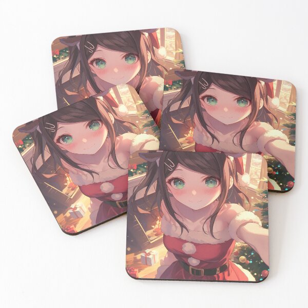 Item preview, Danganronpa Aoi Asahina cheerful christmas warmth glowing festive winter kawaii danganronpa designed and sold by HumbertoValveno.
