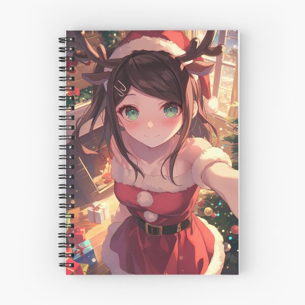 Item preview, Danganronpa Aoi Asahina cheerful christmas warmth glowing festive winter kawaii danganronpa designed and sold by HumbertoValveno.