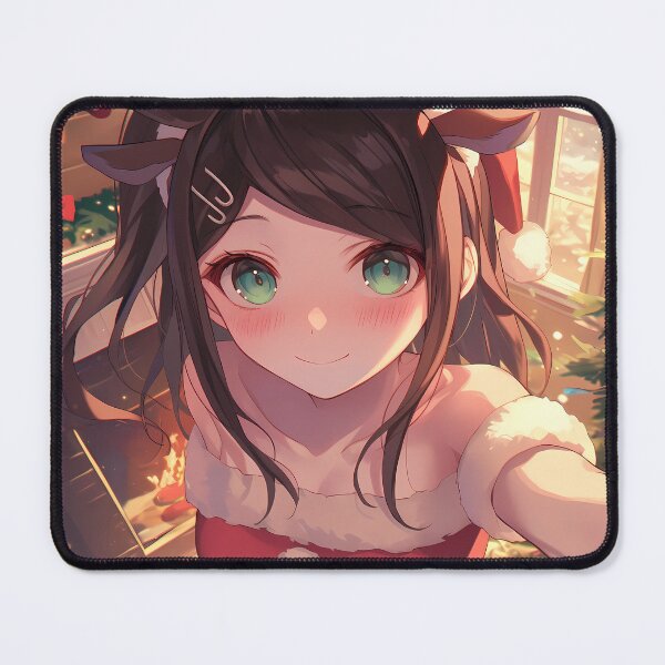 Item preview, Danganronpa Aoi Asahina cheerful christmas warmth glowing festive winter kawaii danganronpa designed and sold by HumbertoValveno.