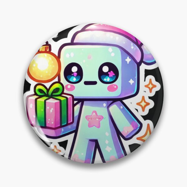 Item preview, Cute Kawaii Christmas Chibi Present and Ornament Holiday designed and sold by JeanSeth.