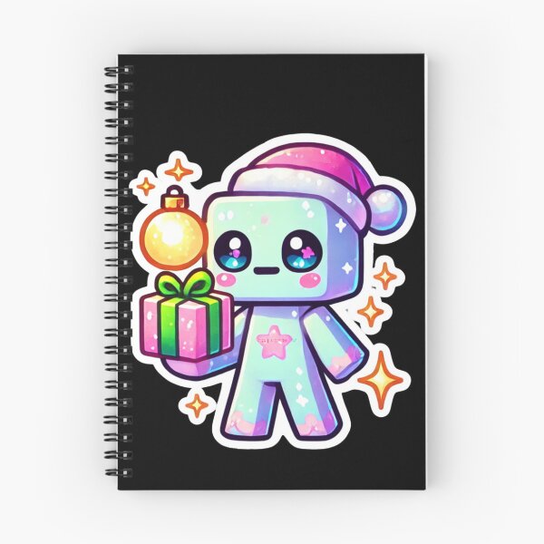 Item preview, Cute Kawaii Christmas Chibi Present and Ornament Holiday designed and sold by JeanSeth.