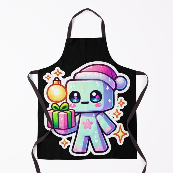 Item preview, Cute Kawaii Christmas Chibi Present and Ornament Holiday designed and sold by JeanSeth.