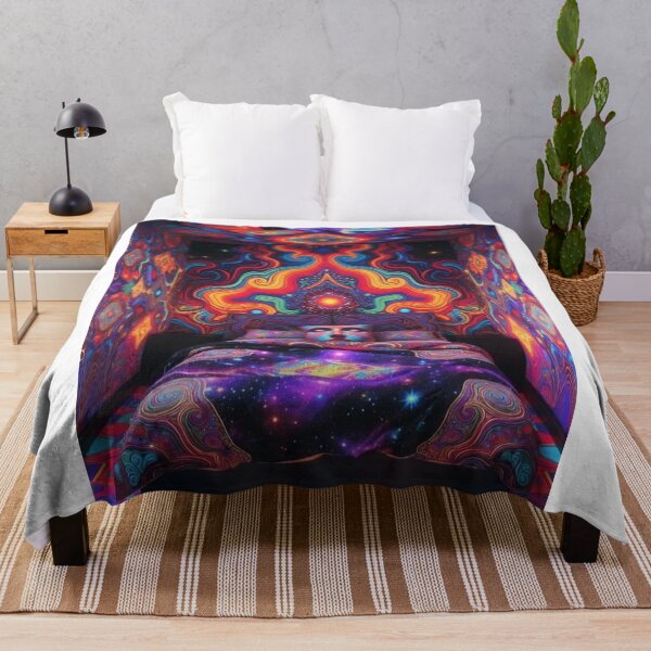 Item preview, Trippy Black And & White Whisky Rainbow Forest designed and sold by Patrycjabeauty.