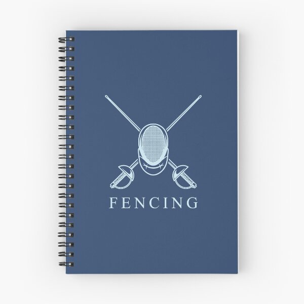 Item preview, Classic Fencing Sports Mask and Foils Logo designed and sold by KiwiRider.