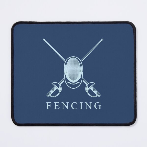 Item preview, Classic Fencing Sports Mask and Foils Logo designed and sold by KiwiRider.