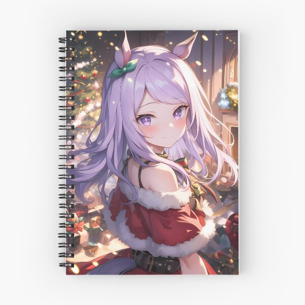 Item preview, Uma Mejiro McQueen elegant winter christmas glow festive warmth uma musume charm designed and sold by HumbertoValveno.
