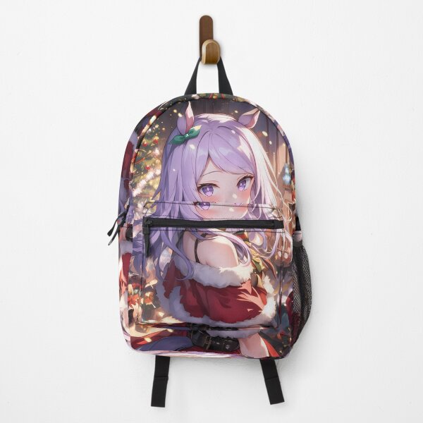 Item preview, Uma Mejiro McQueen elegant winter christmas glow festive warmth uma musume charm designed and sold by HumbertoValveno.