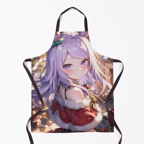 Item preview, Uma Mejiro McQueen elegant winter christmas glow festive warmth uma musume charm designed and sold by HumbertoValveno.