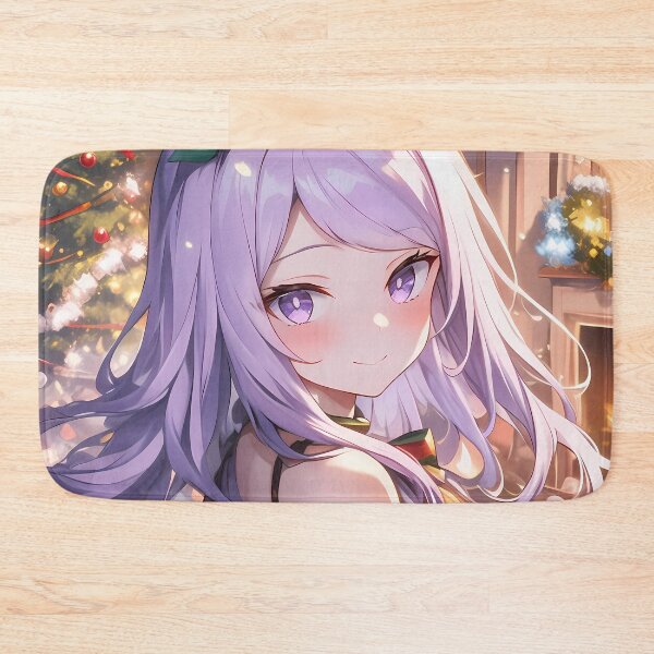 Item preview, Uma Mejiro McQueen elegant winter christmas glow festive warmth uma musume charm designed and sold by HumbertoValveno.