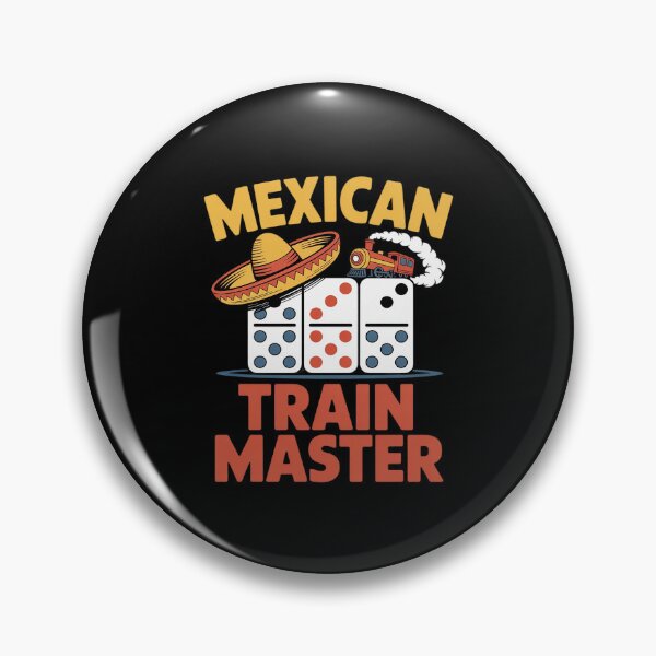 Item preview, Mexican Train Master Domino Player Dominoes Lover Tile designed and sold by velltoons.