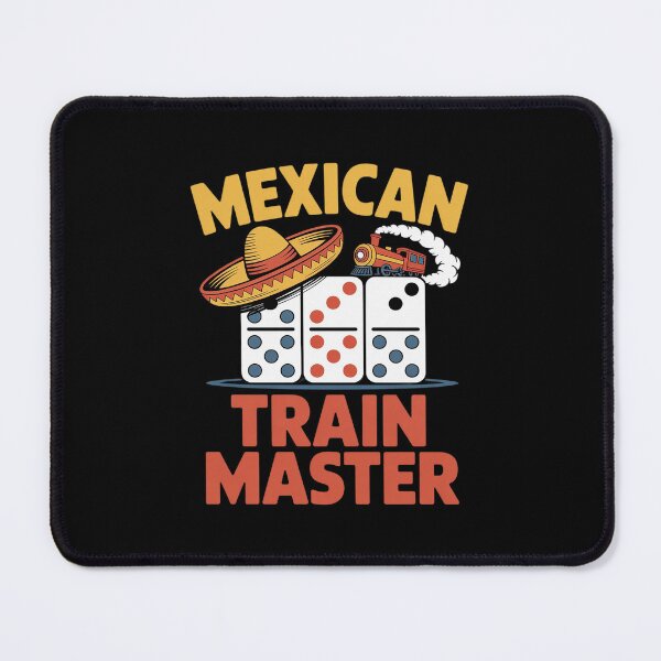 Item preview, Mexican Train Master Domino Player Dominoes Lover Tile designed and sold by velltoons.
