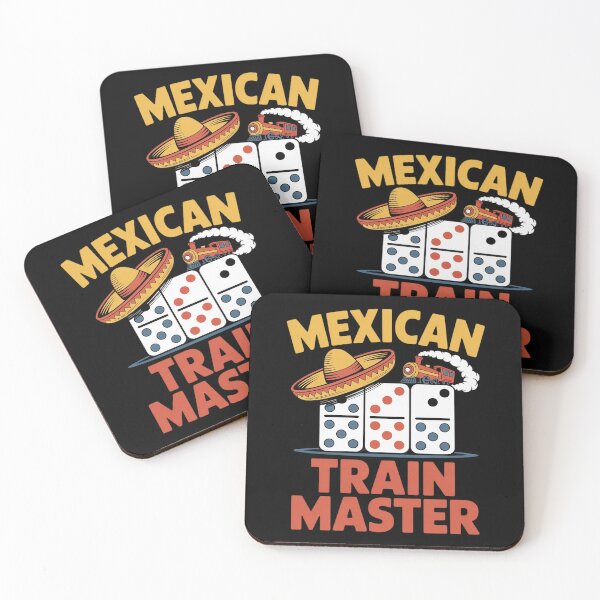 Item preview, Mexican Train Master Domino Player Dominoes Lover Tile designed and sold by velltoons.
