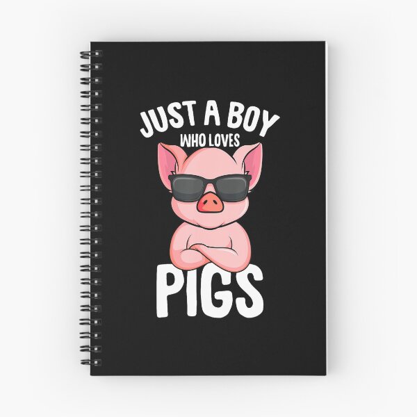 Item preview, Just A Boy Who Loves Pigs designed and sold by CeciliaMay1.