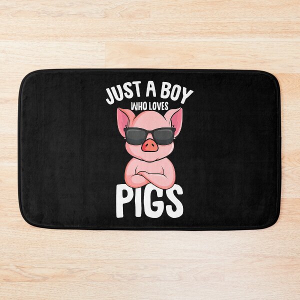 Item preview, Just A Boy Who Loves Pigs designed and sold by CeciliaMay1.