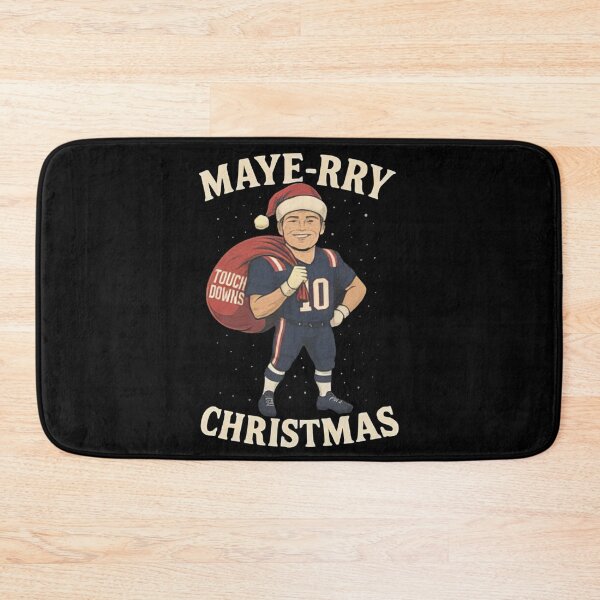Item preview, Maye-rry Christmas Funny Football  designed and sold by colornatics.