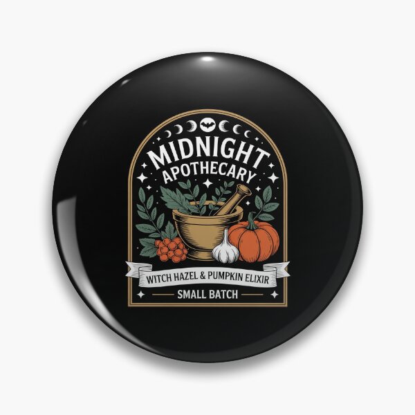 Item preview, Midnight Apothecary Witch Hazel & Pumpkin Elixir Small Batch designed and sold by velltoons.