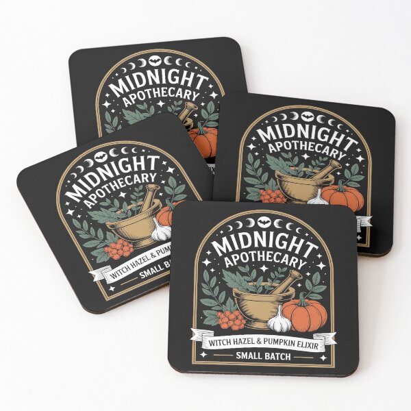 Item preview, Midnight Apothecary Witch Hazel & Pumpkin Elixir Small Batch designed and sold by velltoons.