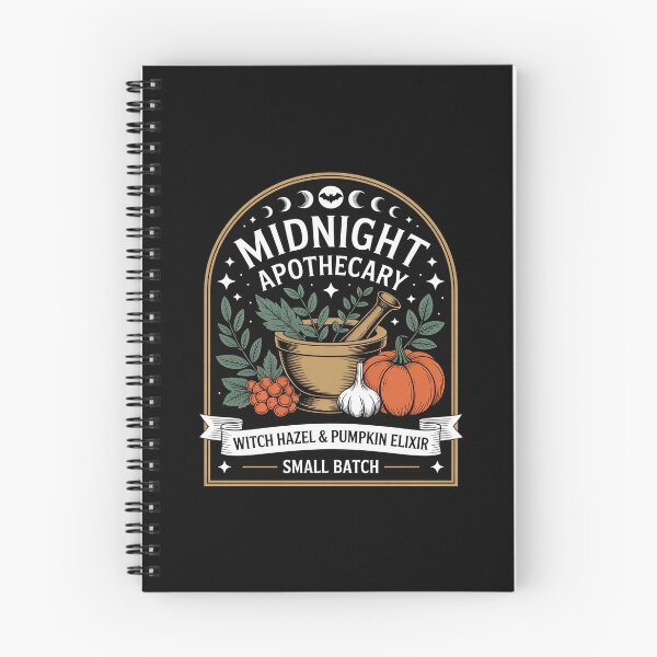 Item preview, Midnight Apothecary Witch Hazel & Pumpkin Elixir Small Batch designed and sold by velltoons.