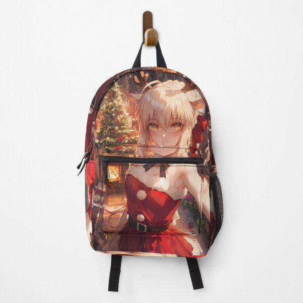 Item preview, Saber Alter Fate Stay Night Christmas Anime Girl Festive Winter Warm Glow designed and sold by HumbertoValveno.