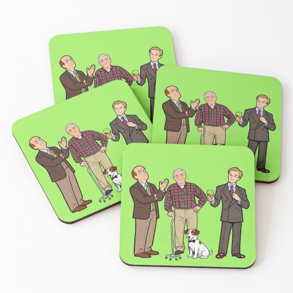 Item preview, I'M LISTENING.. High Brow Seattle Cuties - The Family Crane  designed and sold by CleverCulture.