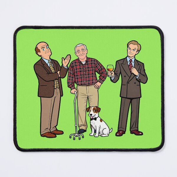 Item preview, I'M LISTENING.. High Brow Seattle Cuties - The Family Crane designed and sold by CleverCulture.
